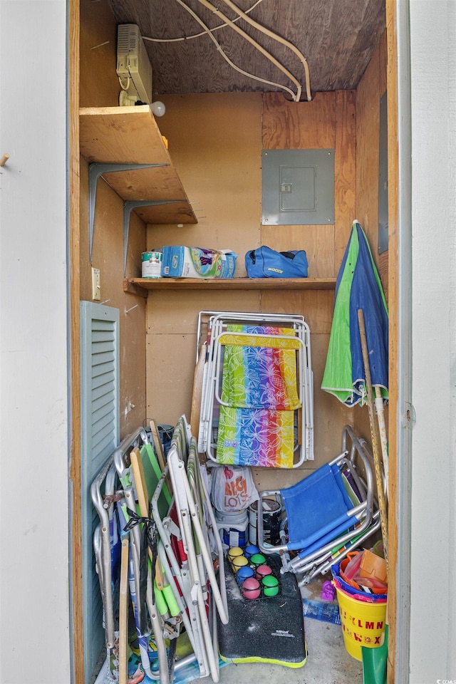 1000 Strand Ave, North Myrtle Beach, SC 29582 - storage area with electric panel