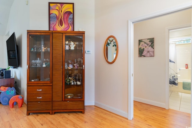4839 Seabreeze Ln, Myrtle Beach, SC 29579 - interior space with baseboards and wood finished floors