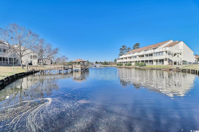 property view of water