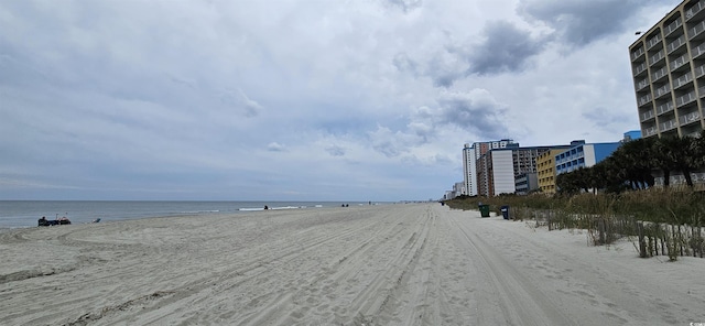 water view featuring a view of the beach