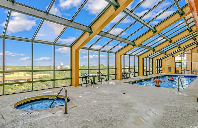 6900 N Ocean Blvd Unit 1040, Myrtle Beach, SC 29572 - view of indoor pool