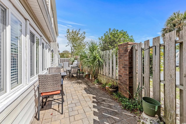 view of patio