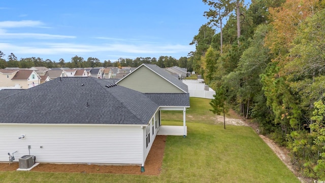birds eye view of property featuring a residential view