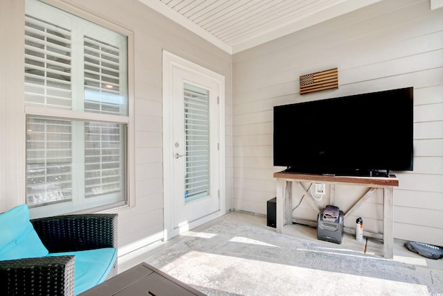 view of living room