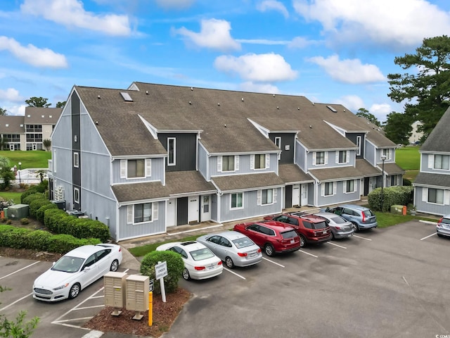 view of car parking