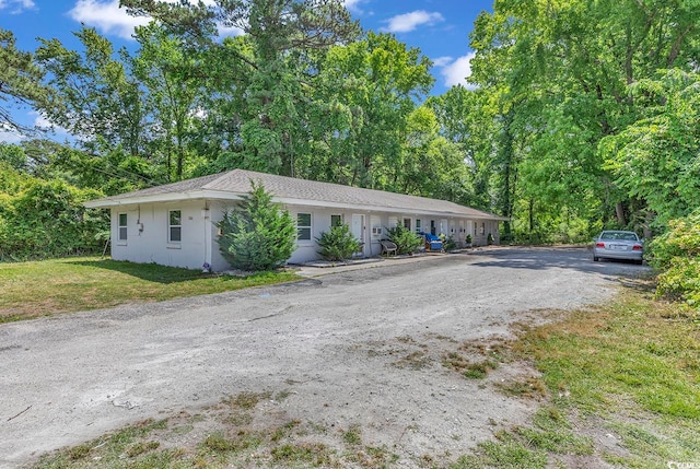 view of ranch-style home