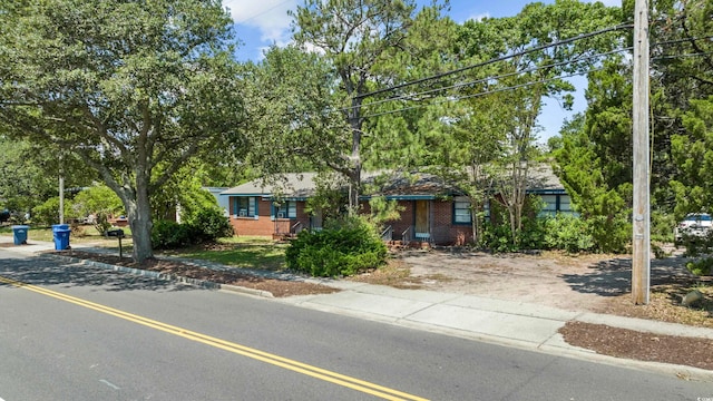 view of ranch-style home