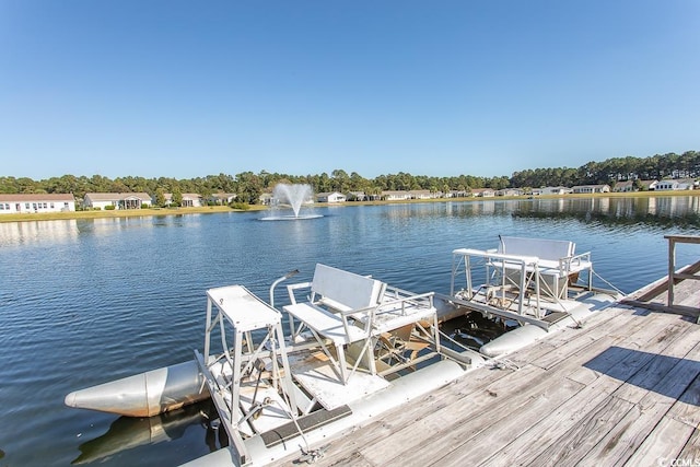 340 Walden Lake Rd, Conway, SC 29526 - dock area with a water view