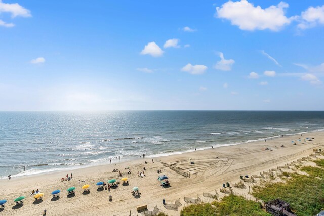 7100 N Ocean Blvd Unit 913, Myrtle Beach, SC 29572 - water view with local beach