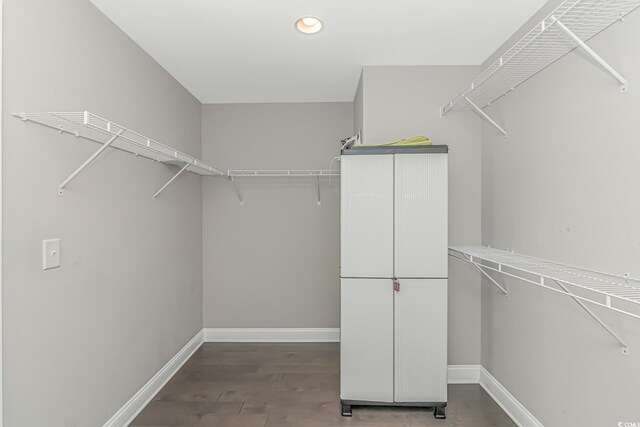 6001-MH32A S Kings Hwy, Myrtle Beach, SC 29575 - spacious closet with dark wood-type flooring