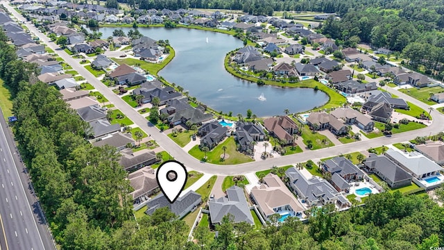 205 Waterfall Cir, Little River, SC 29566 - aerial overview of property's location featuring nearby suburban area