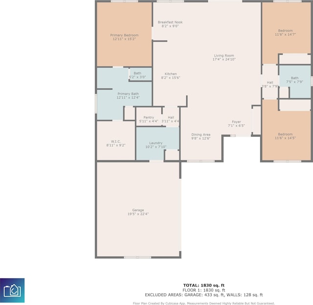 205 Waterfall Cir, Little River, SC 29566 - property floor plan