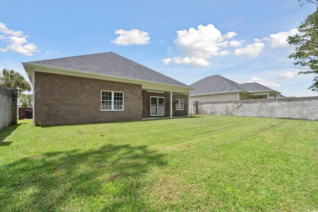309 Waterfall Cir, Little River, SC 29566 - back of property featuring brick siding