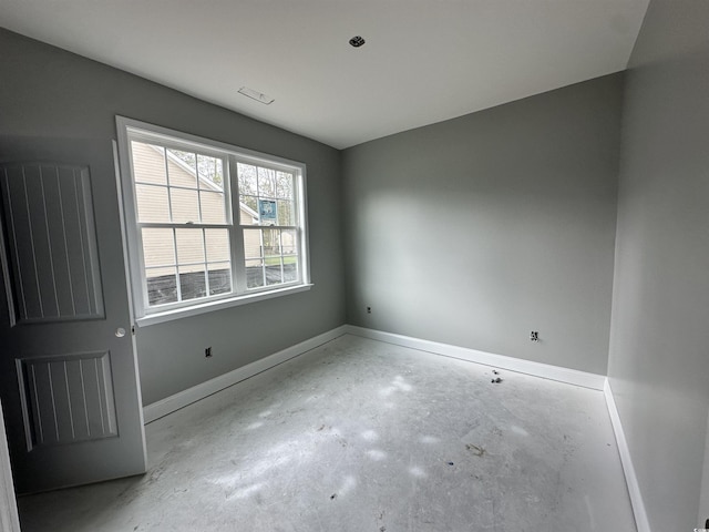 650 Timber Creek Dr, Loris, SC 29569 - empty room with concrete flooring and baseboards