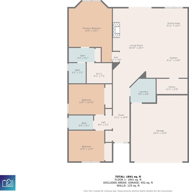293 Waterfall Cir, Little River, SC 29566 - view of floor plan / room layout
