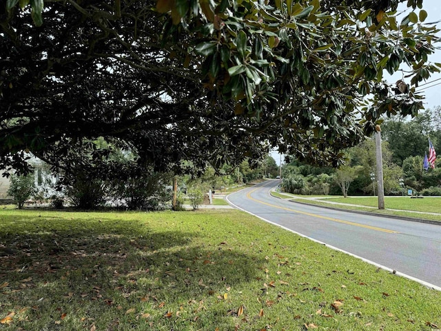 view of road