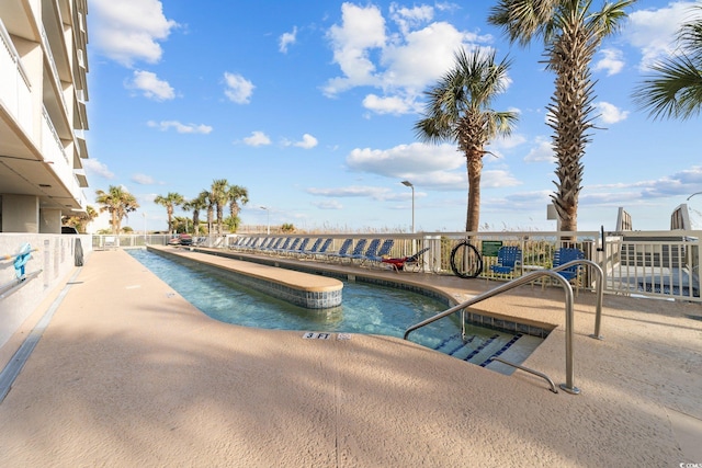 view of swimming pool