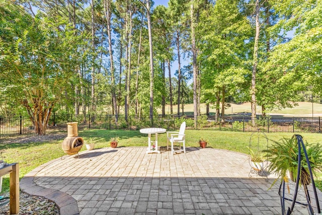 view of patio