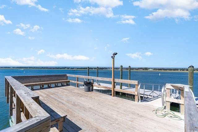 1582 S Waccamaw Dr Unit 60, Garden City Beach, SC 29576 - dock area featuring a water view