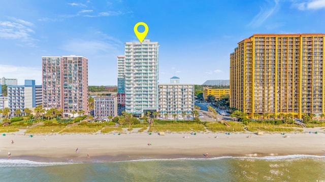 2504 N Ocean Blvd Unit 1736, Myrtle Beach, SC 29577 - view of city with unending shoreline