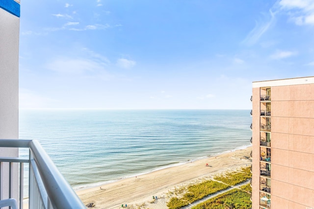 2504 N Ocean Blvd Unit 1736, Myrtle Beach, SC 29577 - water view with local beach