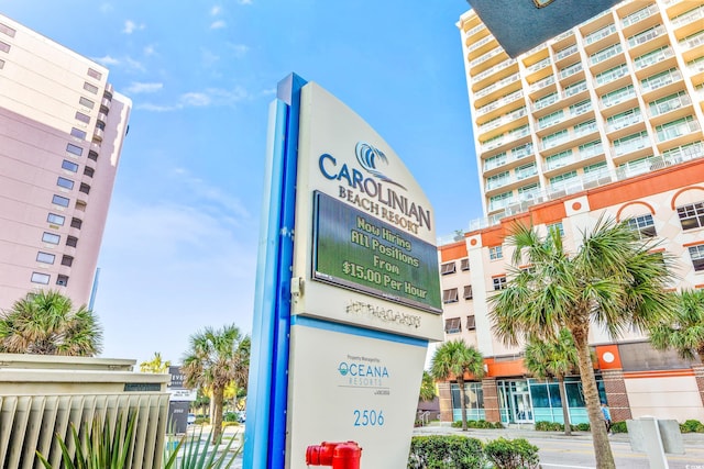 2504 N Ocean Blvd Unit 1736, Myrtle Beach, SC 29577 - exterior view of a fire extinguisher