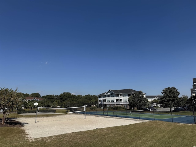 5801 Oyster Catcher Dr Unit 1531, North Myrtle Beach, SC 29582 - view of home's community featuring volleyball court and a tennis court