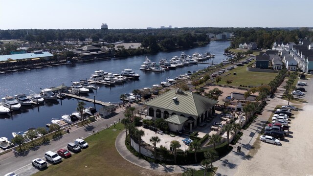 5801 Oyster Catcher Dr Unit 1531, North Myrtle Beach, SC 29582 - bird's eye view of a large body of water and a marina