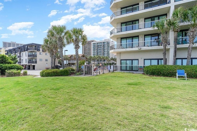 200 76th Ave N Unit 1106, Myrtle Beach, SC 29572 - view of property's community with a lawn