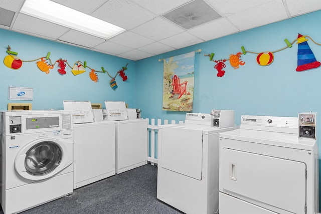 200 76th Ave N Unit 1106, Myrtle Beach, SC 29572 - communal laundry room with separate washer and dryer