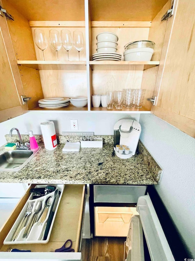 pantry featuring sink