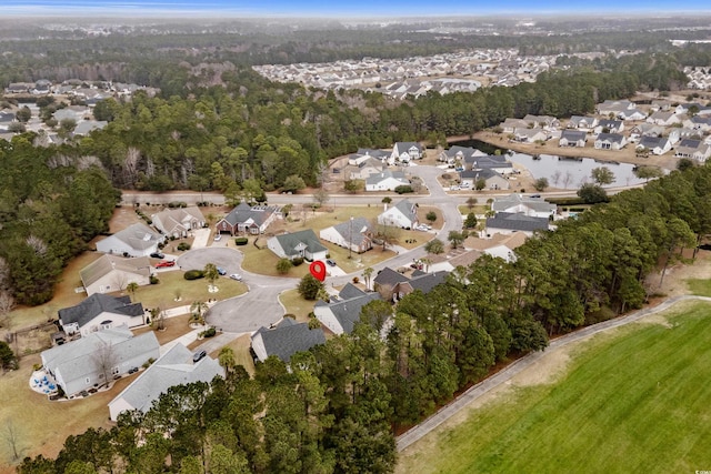 aerial view