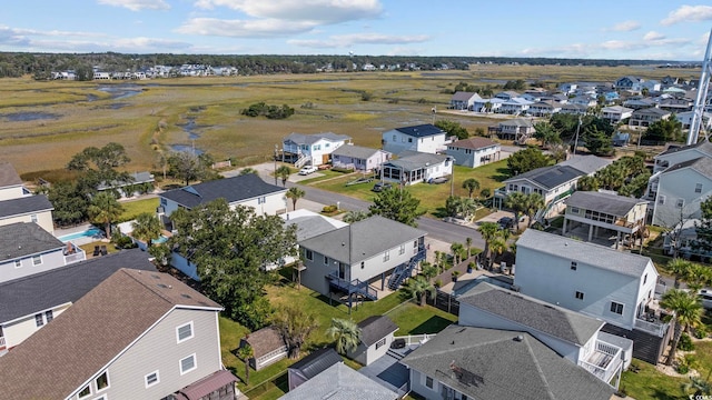birds eye view of property featuring a residential view