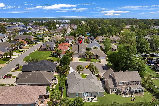 1002 Summers Pl, North Myrtle Beach, SC 29582 - bird's eye view with a residential view
