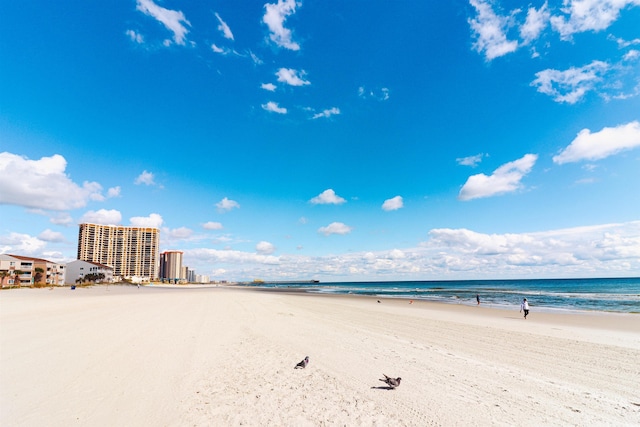 water view with a beach view