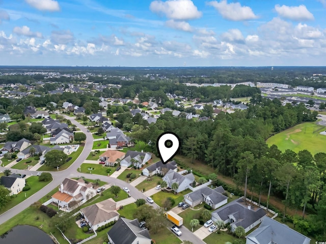 490 Blackberry Ln, Myrtle Beach, SC 29579 - bird's eye view featuring a residential view