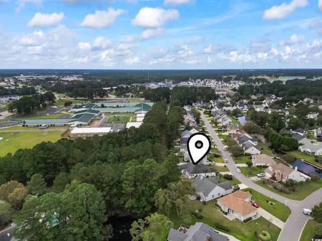 490 Blackberry Ln, Myrtle Beach, SC 29579 - birds eye view of property featuring a residential view