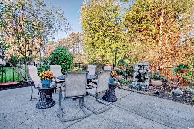 view of patio / terrace