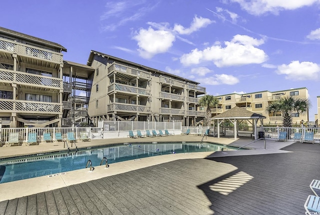 9621 Shore Dr Unit G219, Myrtle Beach, SC 29572 - community pool featuring a gazebo