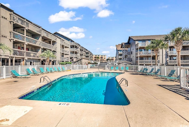 view of pool