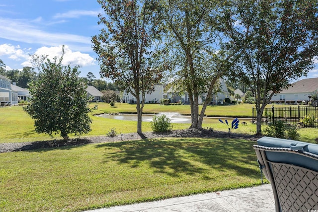 view of patio with a grill