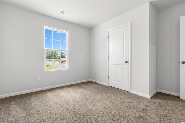 interior space featuring carpet floors