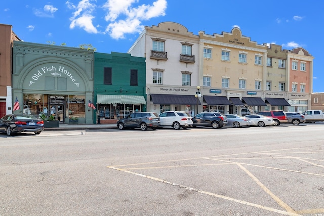 view of commercial property