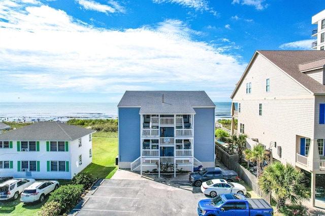 view of property featuring a water view