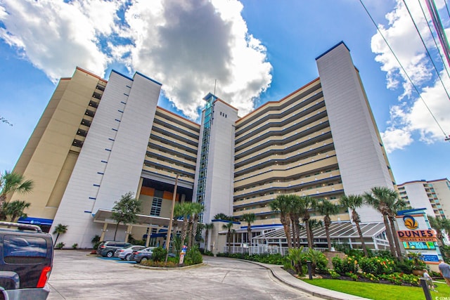 5300 N Ocean Blvd Unit 1405, Myrtle Beach, SC 29577 - view of building exterior featuring uncovered parking