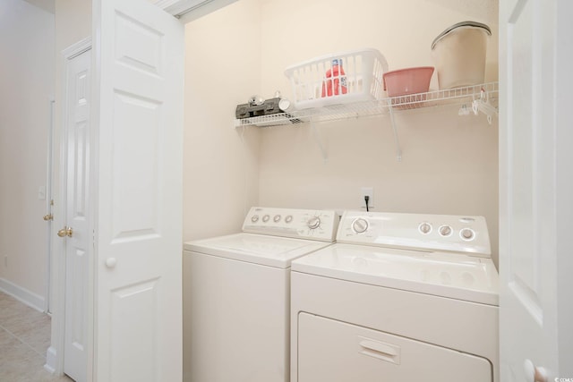 206 Mossy Stone Ct Unit 1605, Murrells Inlet, SC 29576 - washroom with washer and dryer and light tile patterned floors