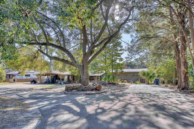 view of ranch-style home