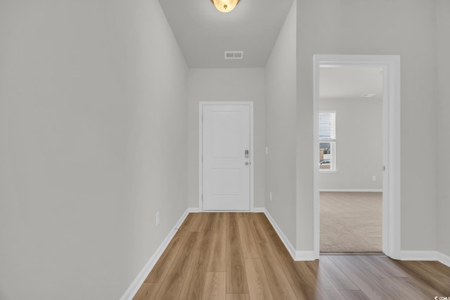 389 Sun Colony Blvd, Longs, SC 29568 - hall with light wood-style floors and baseboards