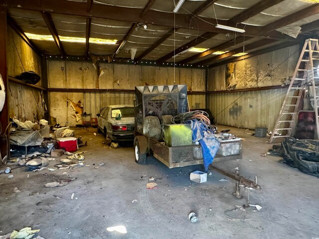 miscellaneous room featuring concrete flooring