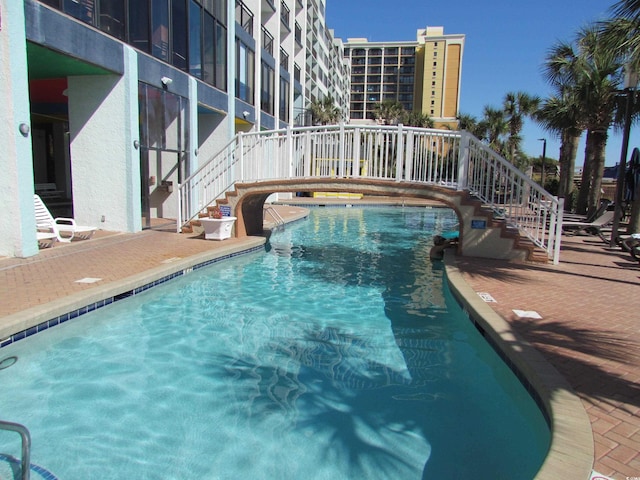 view of pool